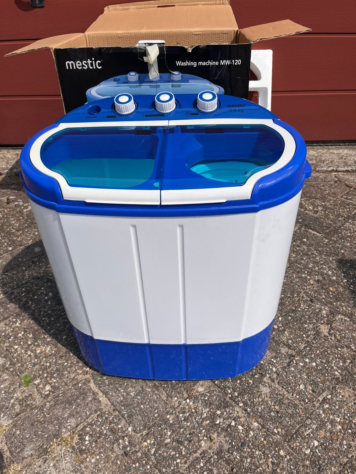 Mini wasmachine Mestic, Ophalen, Zo goed als nieuw