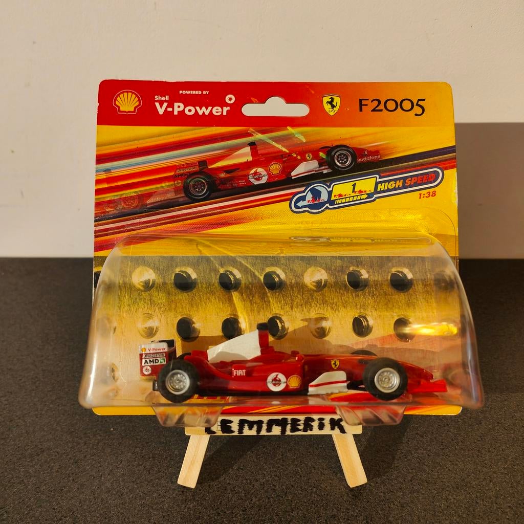 Ferrari F2005 Shell V-Power modelauto 1:38, Ophalen of Verzenden, Nieuw, Auto