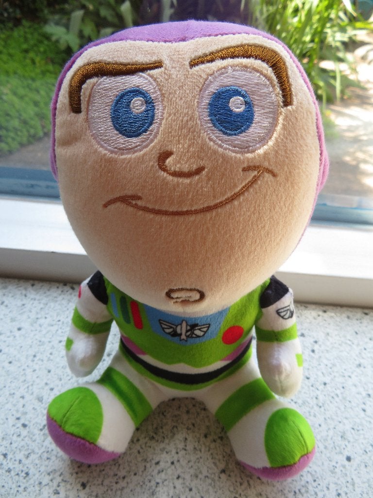 Buzz Lightyear Disney Pixar meet ca 20 cm zacht materiaal, Disney, Overige typen, Ophalen of Verzenden, Zo goed als nieuw