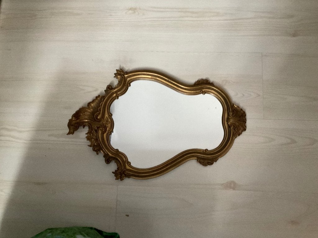 Barok spiegel, Ophalen of Verzenden, Overige vormen, Minder dan 50 cm, Minder dan 100 cm