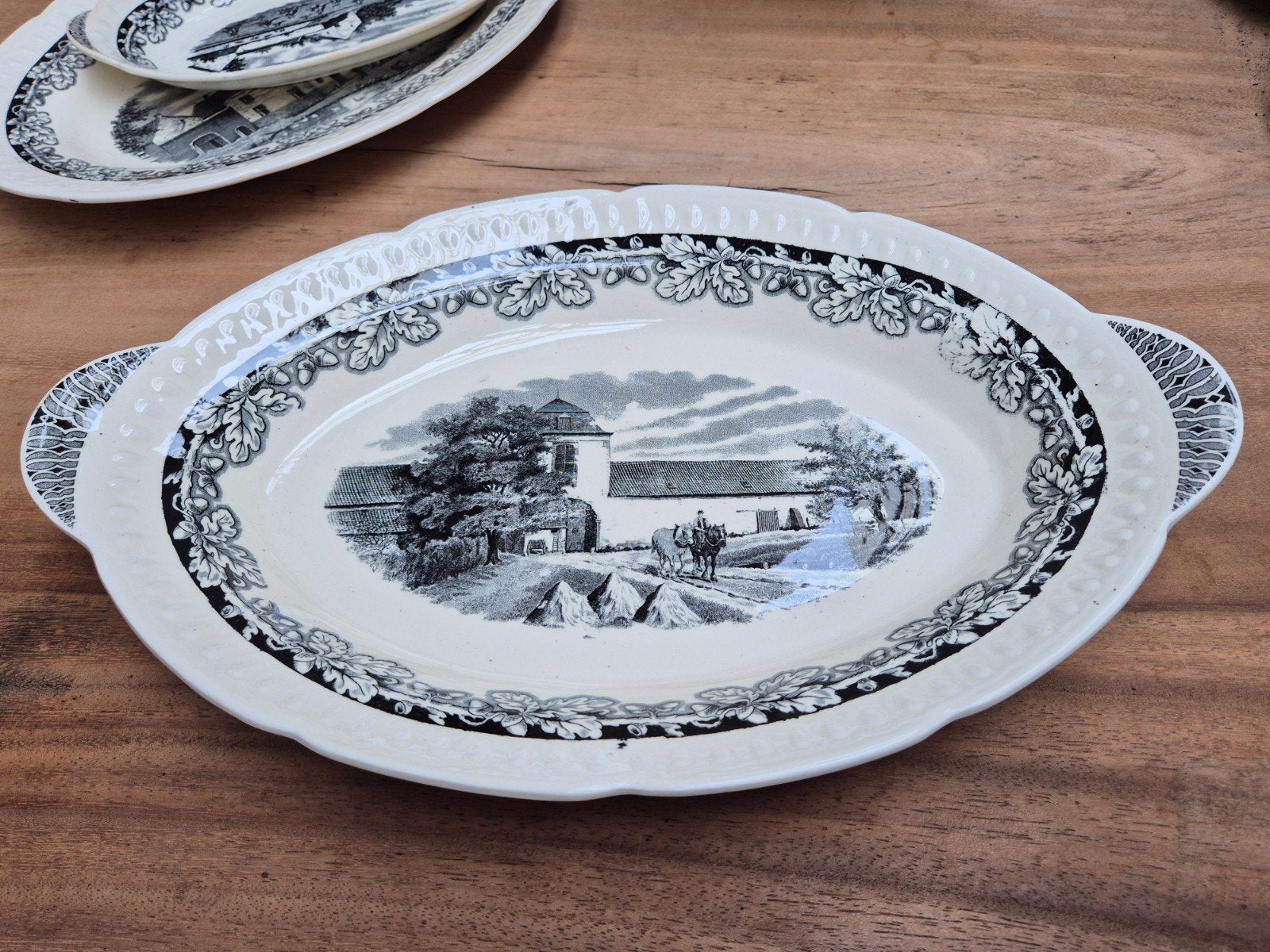 Société Céramique Maastricht - Boerenhoeve Servies., Ophalen of Verzenden