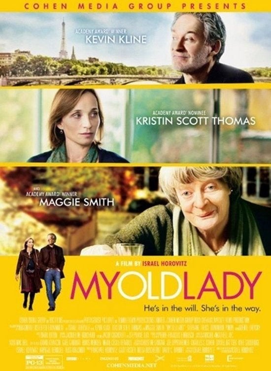 DVD MY OLD LADY KEVIN CLINE MAGGIE SMITH KRISTIN SCOTT THOMS, Alle leeftijden, Verzenden, Zo goed als nieuw, Britse komedie