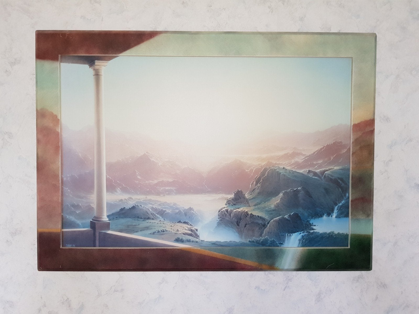 Gratis mooi schilderij, Ophalen, Zo goed als nieuw, Schilderij, 75 cm of meer