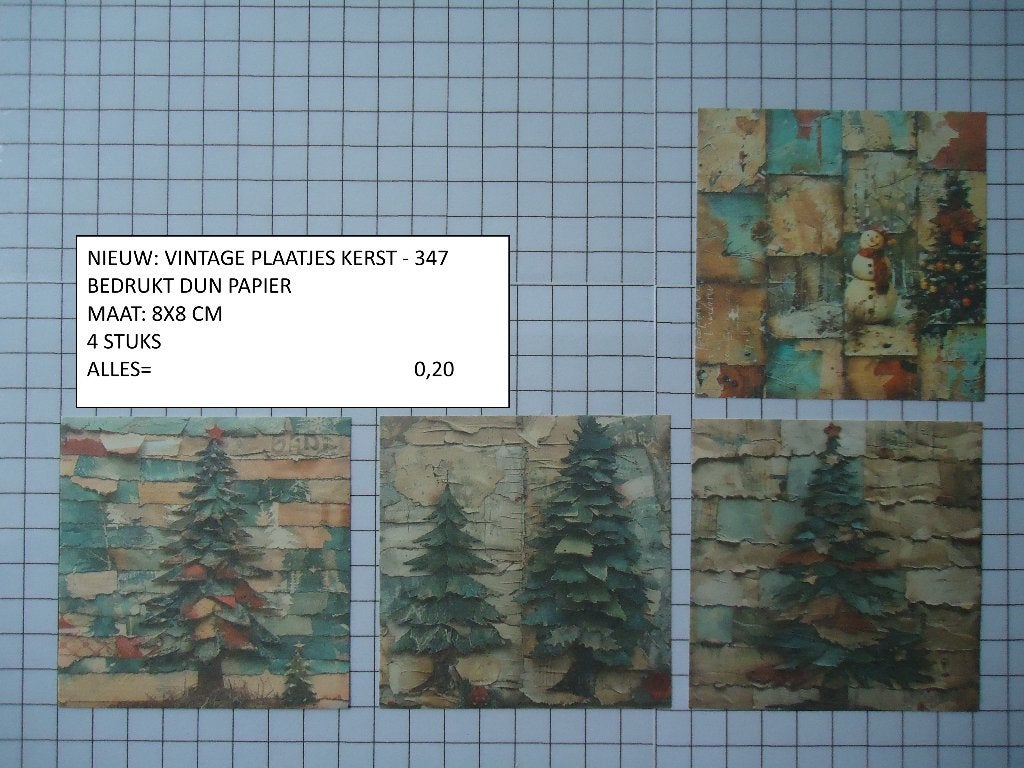 ⚠️nu 0,10: vintage plaatjes kerst 347 ( alleen verzenden, Hobby en Vrije tijd, Scrapbooking, Ophalen, Nieuw, Papier of Karton