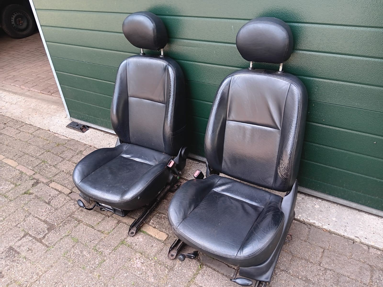 Ford Focus Wagon MK1 (1998-2004) Zwart Leren Interieur, Ophalen, Gebruikt, Ford