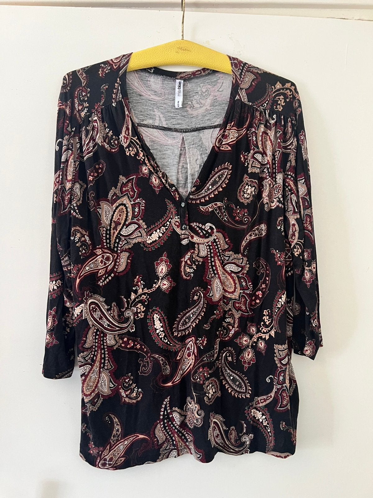 Te Koop Lange Mouw Shirt Bloemen Maxiblue 44/42, Kleding | Dames, Grote Maten, Meerkleurig, ., Zo goed als nieuw, .