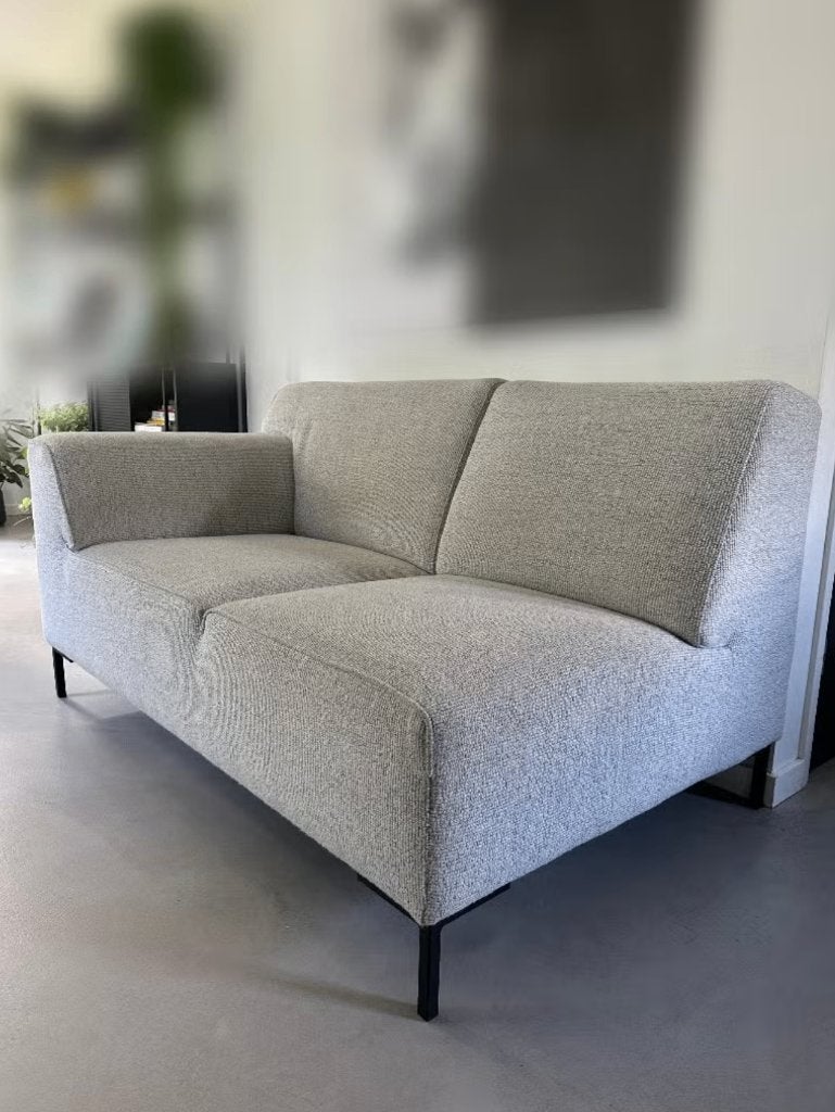 Montel bank, 2-zits met arm links, model Fresh, Huis en Inrichting, Banken | Bankstellen, Ophalen, Gebruikt, 150 tot 200 cm, Tweepersoons