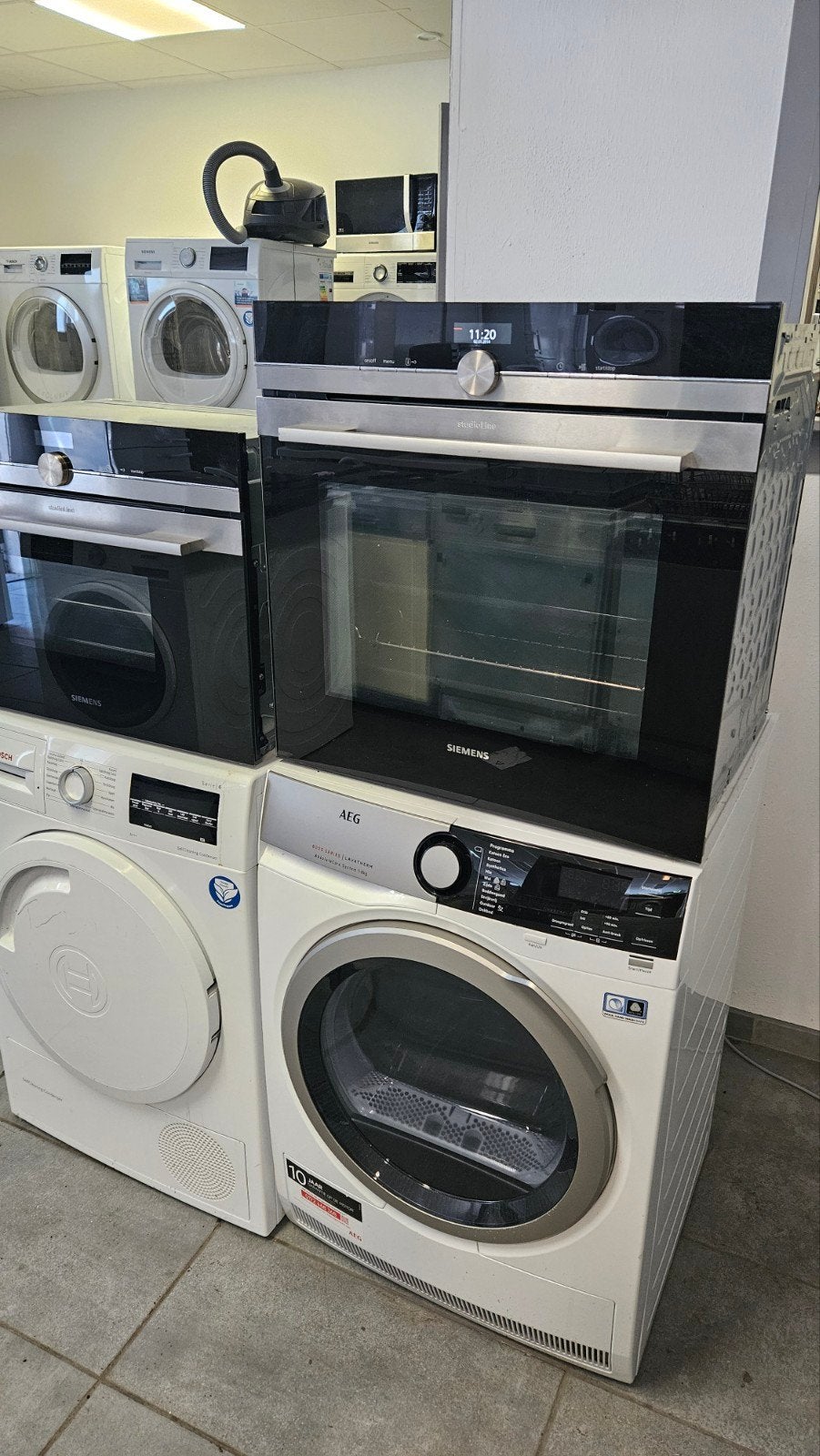 Siemens iQ700 Inbouwoven HB875G8S1/05 Pyrolyse 71L, Gebruikt, Oven, Siemens, Ophalen of Verzenden