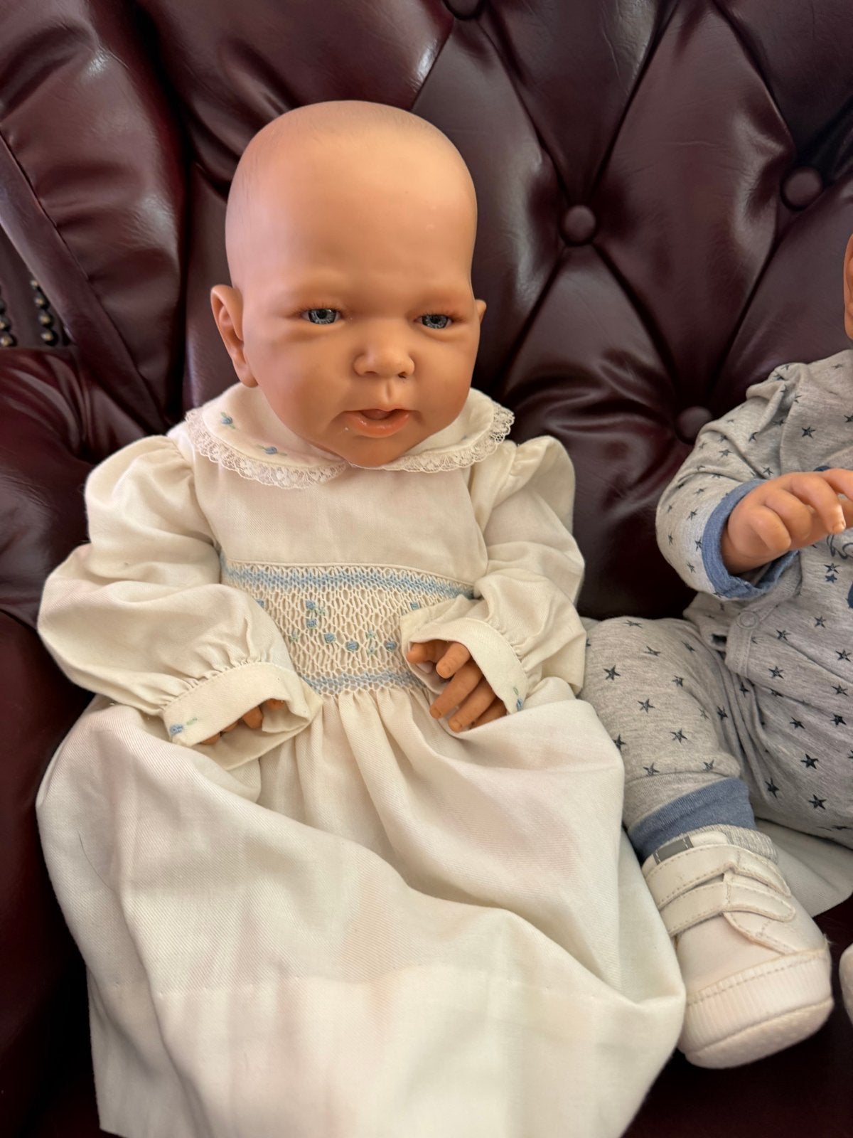 Realistische Reborn Babypop - Jongen, Kinderen en Baby's, Speelgoed | Poppen, Ophalen, Zo goed als nieuw, Babypop