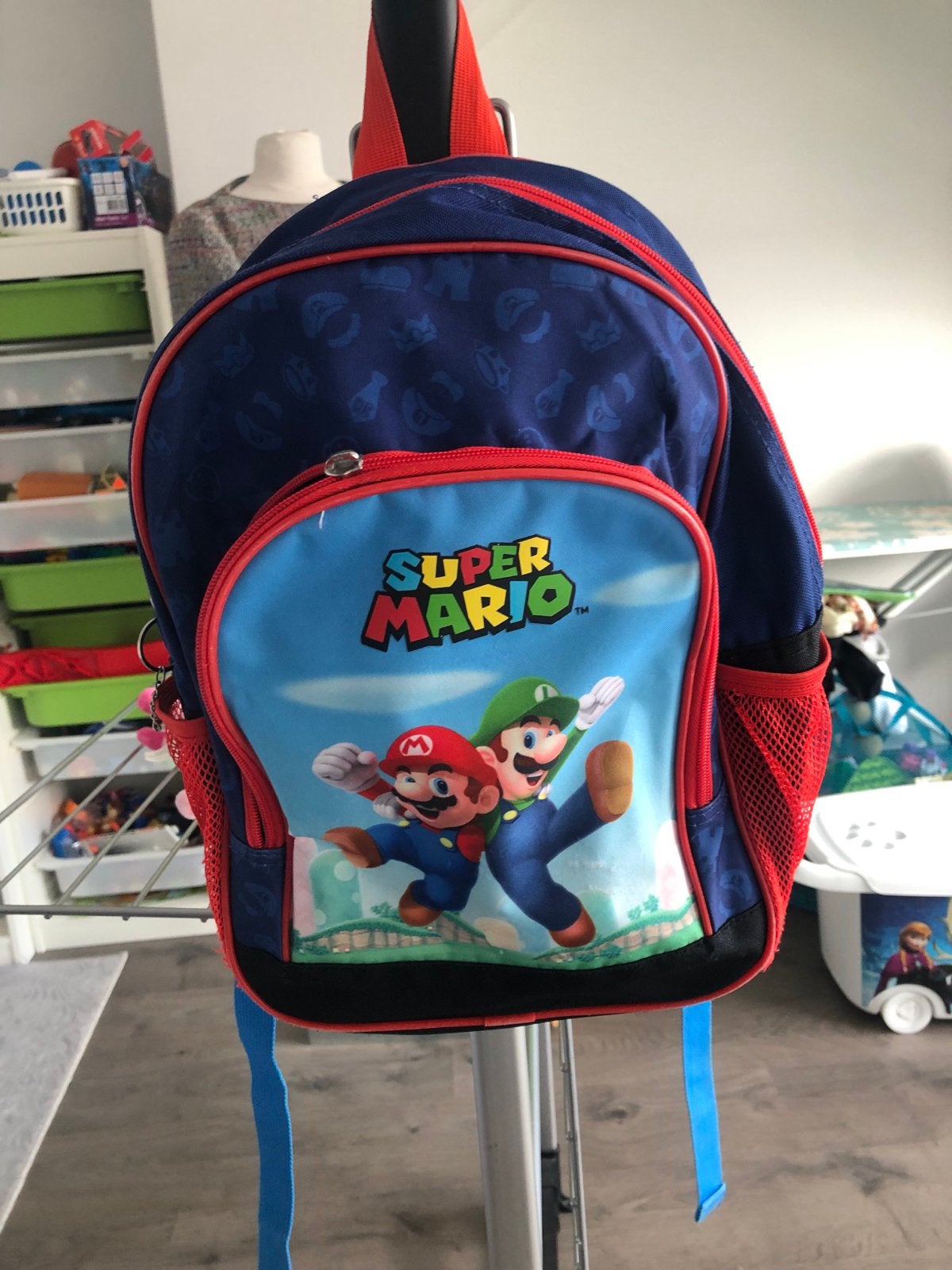 Super Mario rugzak voor kinderen, Gebruikt, Disney of Dora, Ophalen of Verzenden, Minder dan 25 cm