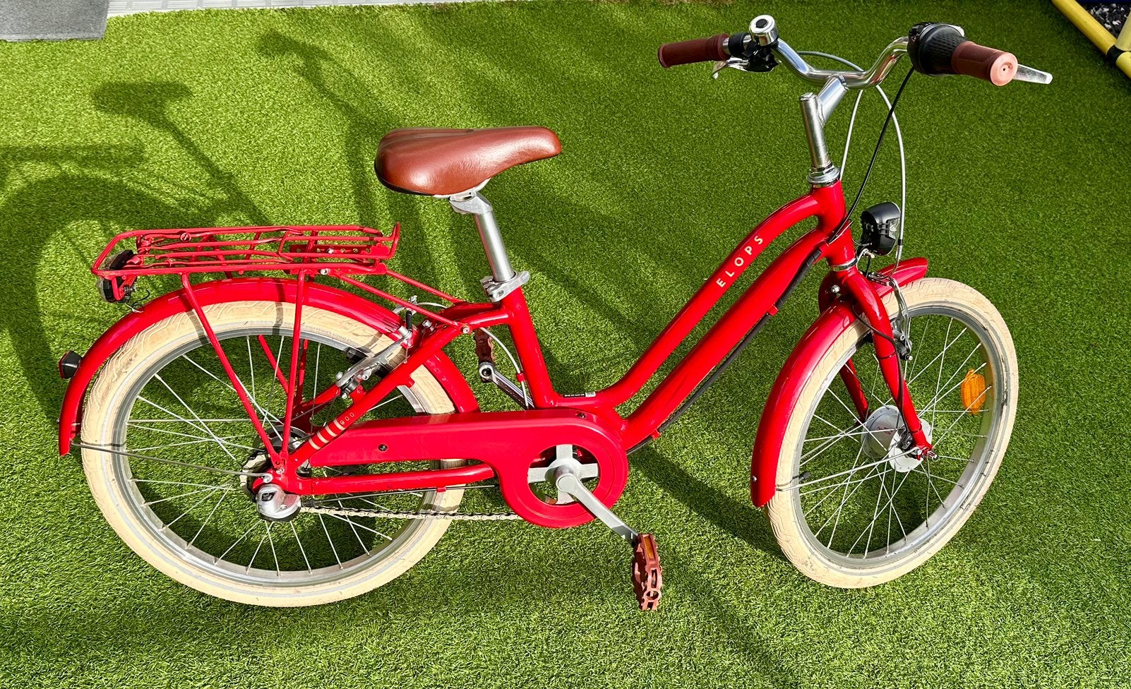Decathlon Elops meisjes fiets 20 inch, Fietsen en Brommers, Ophalen, Gebruikt, 20 inch of meer, Versnellingen