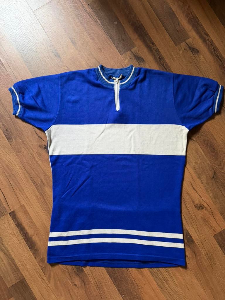 Vintage cycling jersey 80s – wielershirt retro, Fietsen en Brommers, Fietsaccessoires | Fietskleding, Gebruikt, Dames, Ophalen of Verzenden