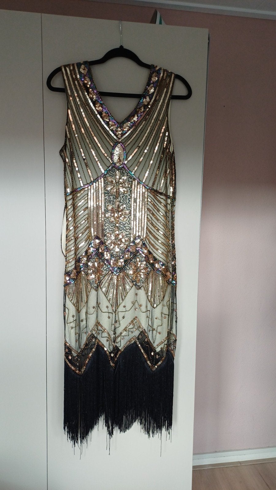 Roaring 20's jurk, charleston dress, Kleding | Dames, Maat 38/40 (M), Carnaval, Ophalen of Verzenden, Kleding
