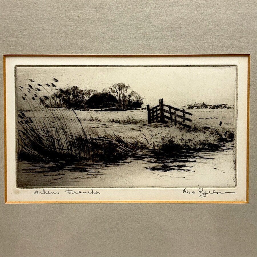 Abe Gerlsma (1909-2012) - 'Arkens Franeker', Ophalen of Verzenden
