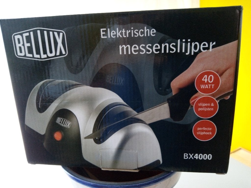 Elektrische Messenslijper, Overige typen, Ophalen of Verzenden, Zo goed als nieuw, Overige materialen