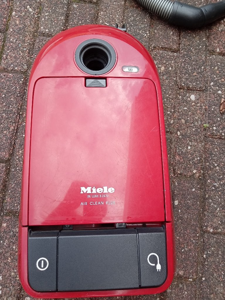 Miele S 247 I Stofzuiger goede staat, Stofzak, Gebruikt, Miele, Geschikt voor harde vloeren