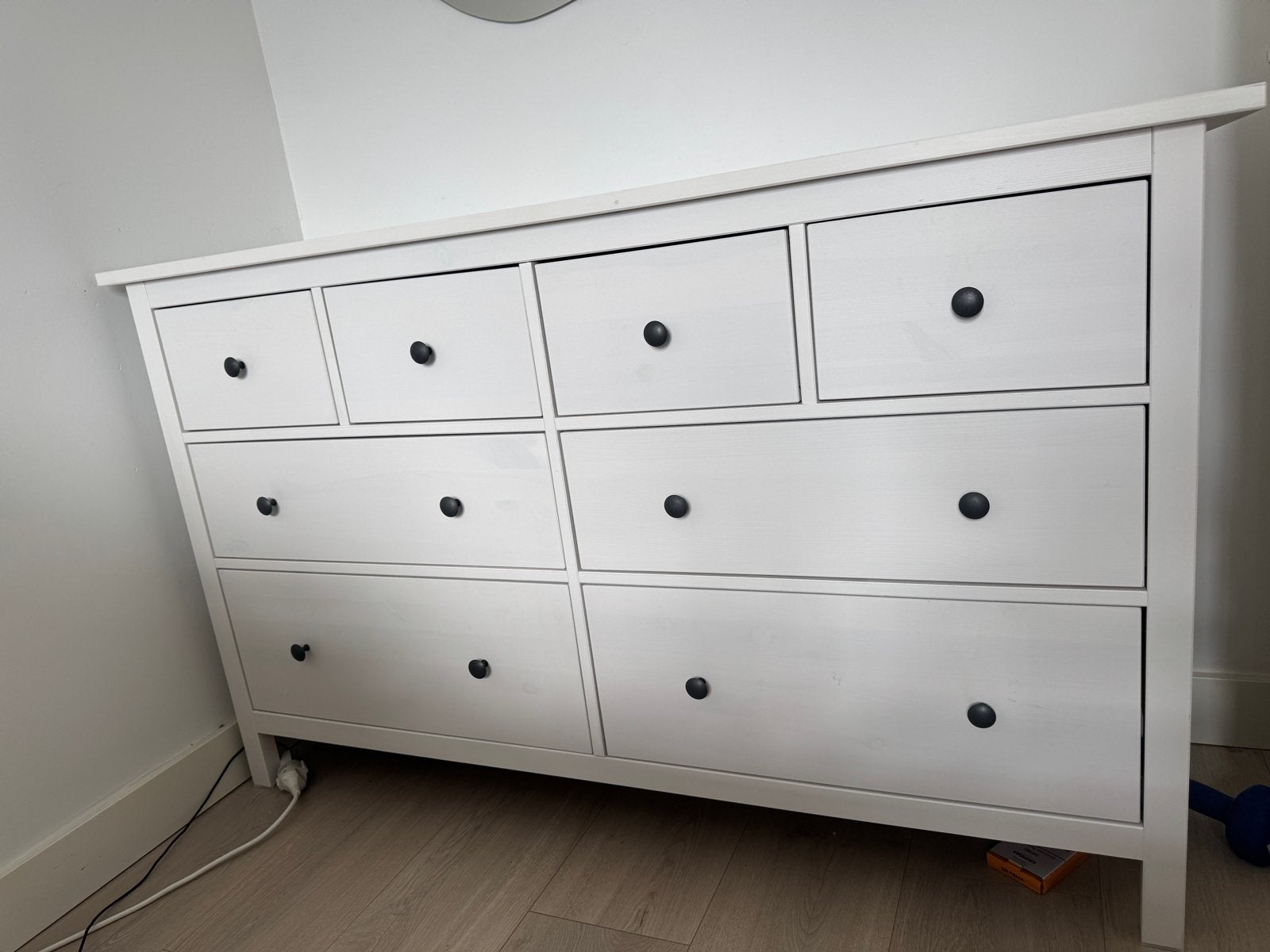 Ikea Hemnes ladekast met 8 lades - Zo goed als nieuw, 5 laden of meer, Ophalen, Zo goed als nieuw, Grenenhout