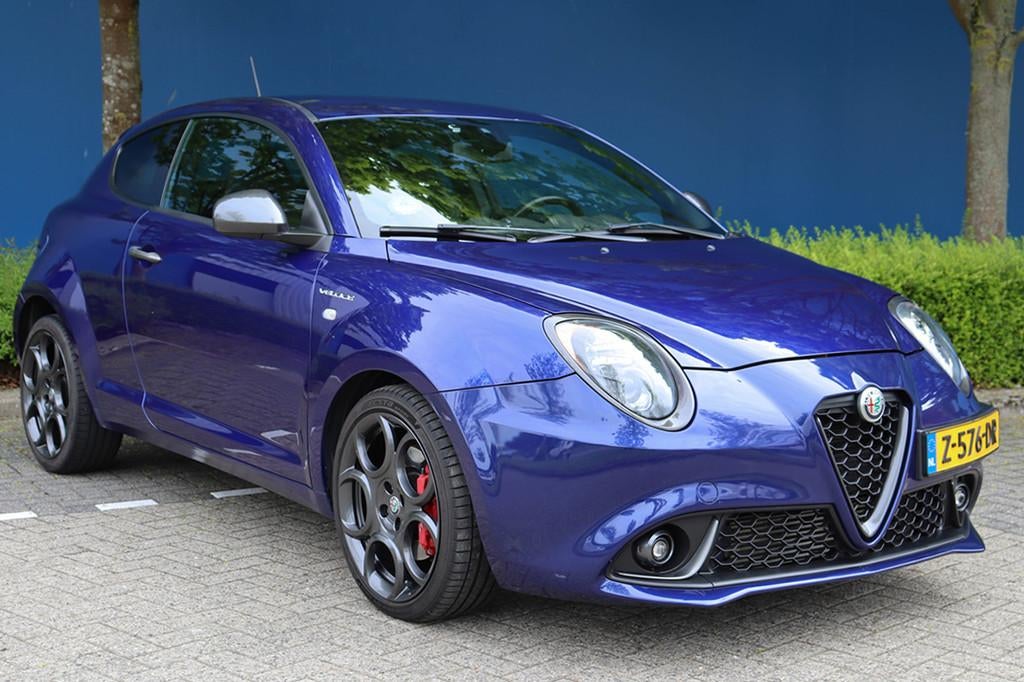 Alfa Romeo MiTo 1.4 T MultiAir Veloce - Sabelt - Tornado Blu, Auto's, Euro 6, 4 cilinders, Alcantara, 49 €/maand