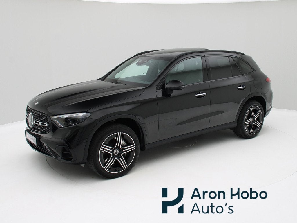 Mercedes-Benz GLC 300e 4MATIC AMG Pano, Distronic, Memory, 3, Automaat, Gebruikt, Automatische klimaatregeling, Zwart