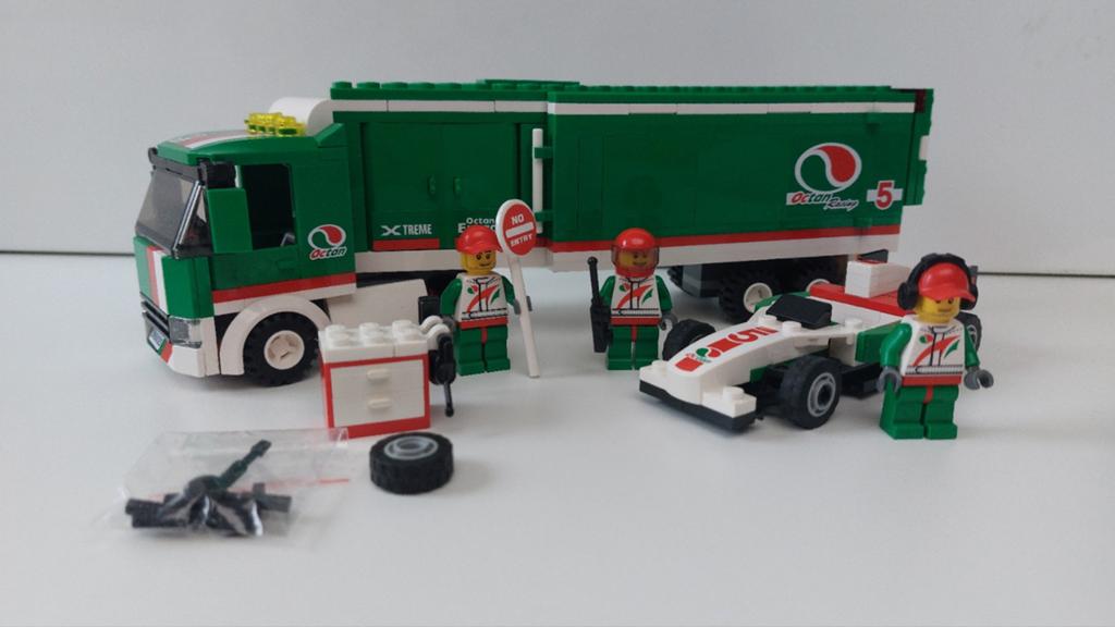 Lego City 60025 Racewagen transport, City, Lego, Compleet, Ophalen of Verzenden