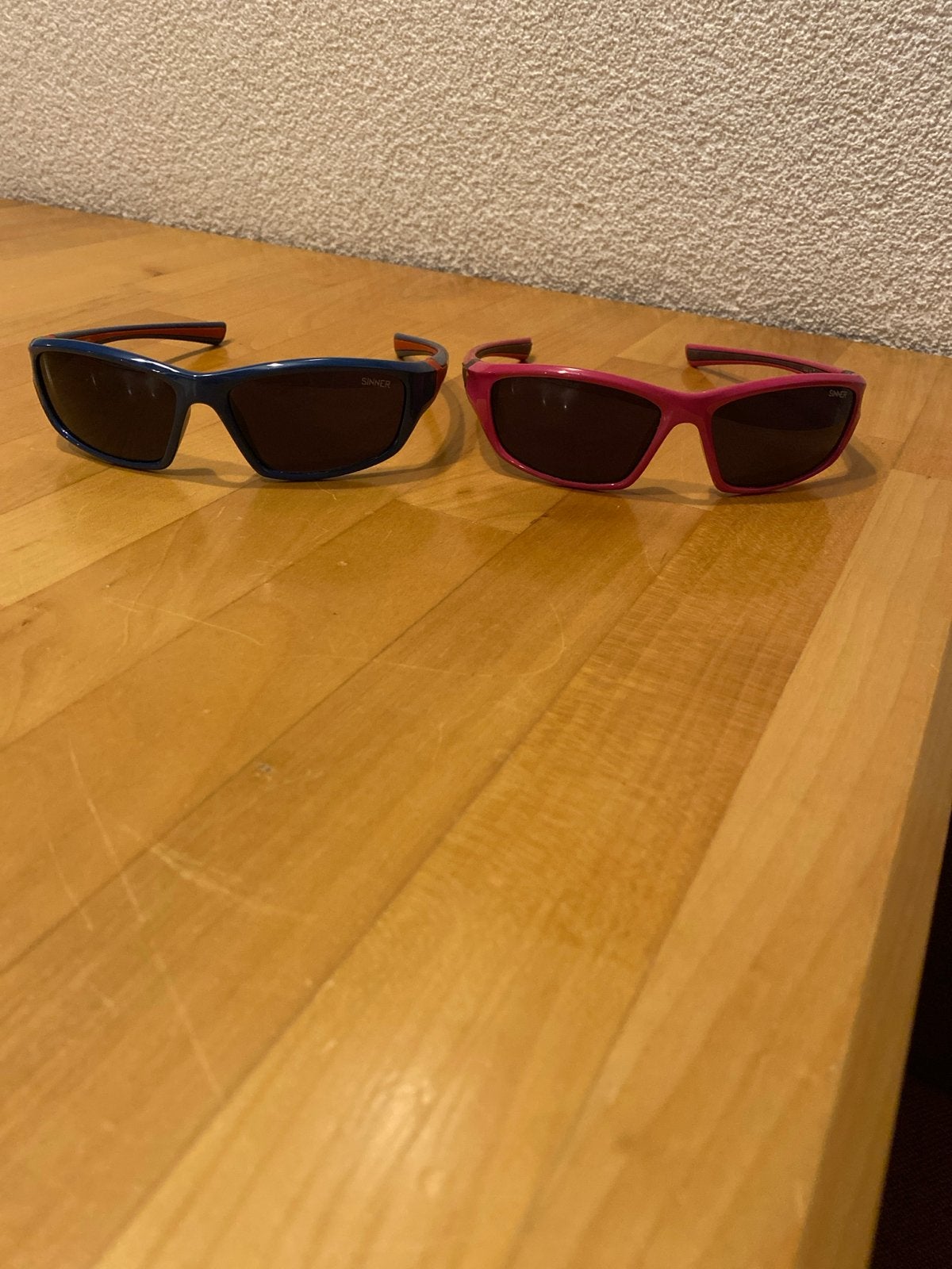 Sinner kinder zonnebrillen (2 stuks), Blauw, Zonnebril, Zo goed als nieuw, UV-bescherming