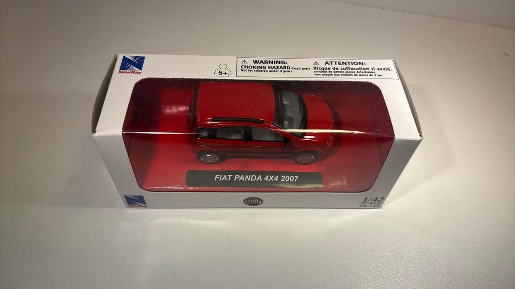 Fiat panda 4x4 2007 red  new ray 1.43, Overige merken, Auto, Ophalen of Verzenden, A