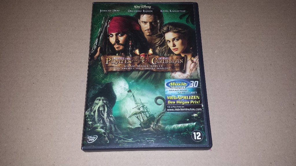 DVD - Pirates of the caribbean - Dead man's chest, Vanaf 12 jaar, Ophalen of Verzenden, Zo goed als nieuw
