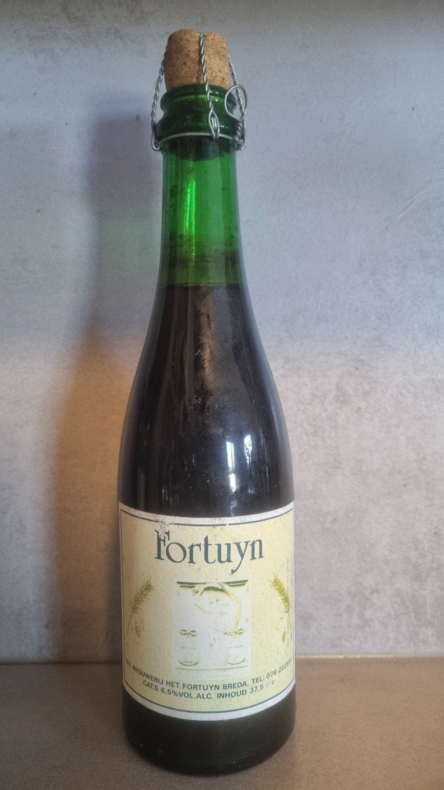 N.V. Brouwerij Het Fortuyn, Breda - Glasjaar '86, tht '89, Verzamelen, Ophalen of Verzenden, Zo goed als nieuw, Flesje(s), Overige merken