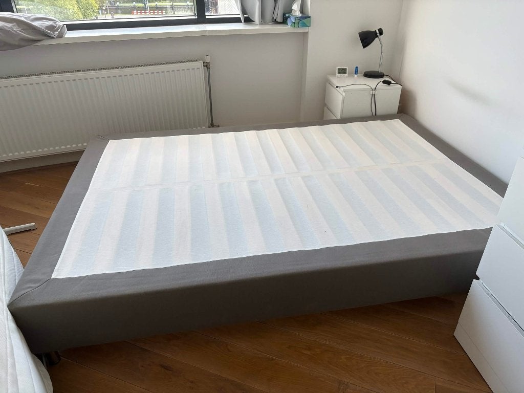 Ikea Bed, Ophalen, Tweepersoons, 140 cm, Zo goed als nieuw