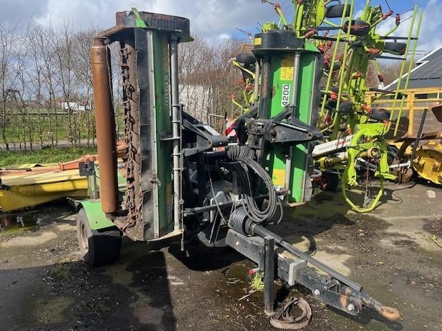 Peruzzo Triflex 4200 klepelmaaier, Ophalen, Weidebouw
