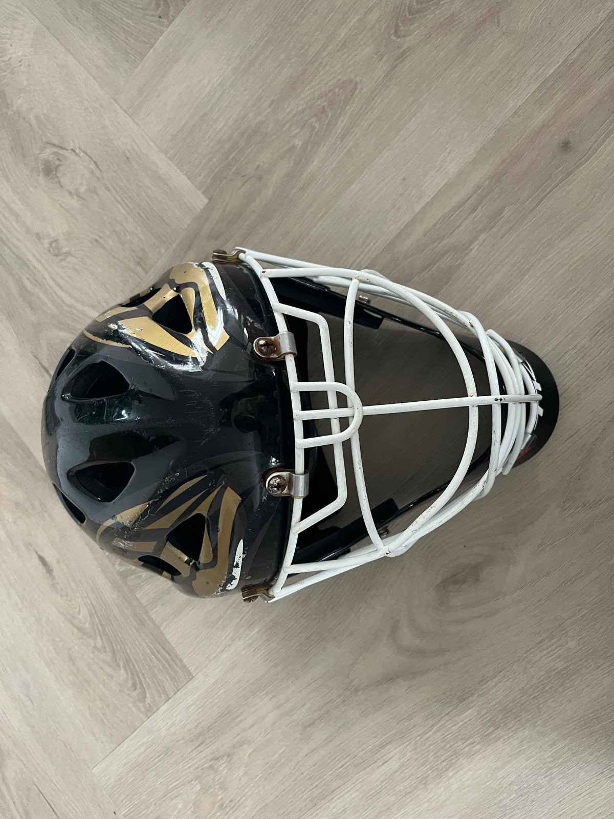 Keepers helm, Sport en Fitness, Ophalen of Verzenden, Gebruikt, Overige typen