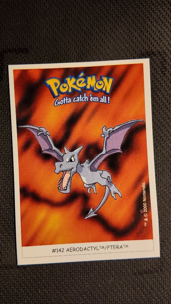 aerodactyl 142 dunkin boomer | Pokemon kaart, Ophalen, Zo goed als nieuw, Losse kaart