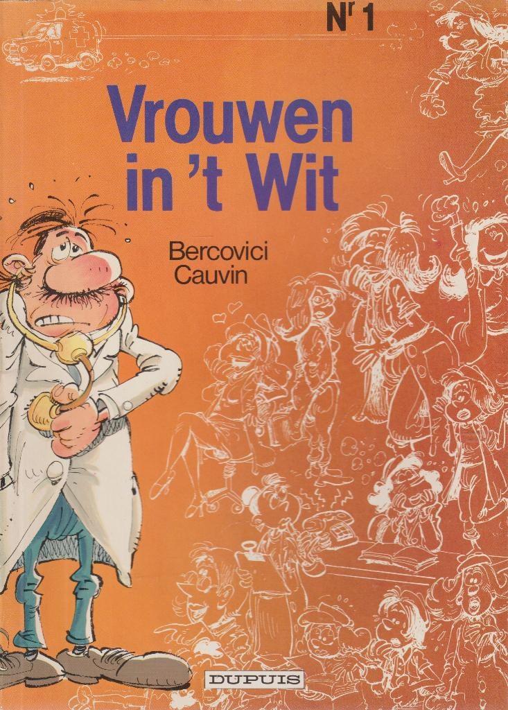 Vrouwen in 't Wit 1 t/m 5, Boeken, Meerdere stripboeken, Ophalen of Verzenden, Zo goed als nieuw