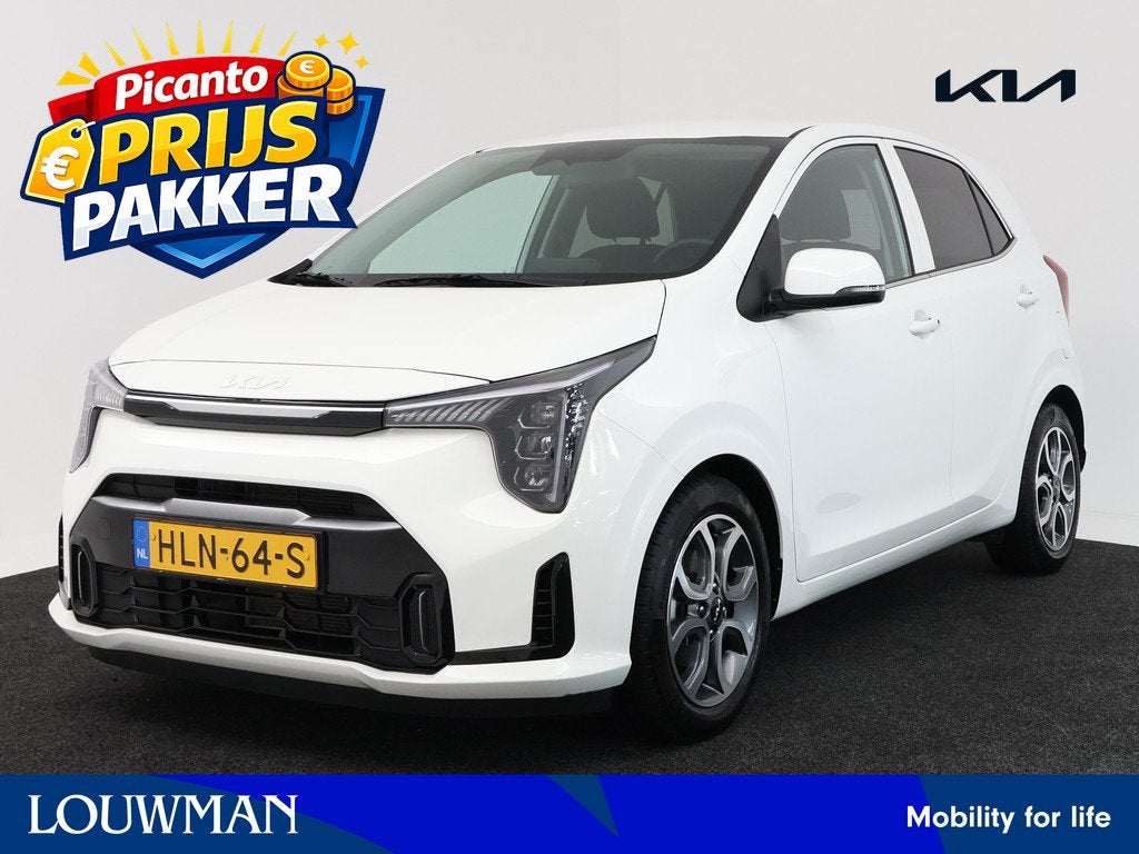 Kia Picanto 1.0 DPI ExecutiveLine WORDT VERWACHT Prijspakker, Voorwielaandrijving, 12 maanden, Stof, 4 stoelen