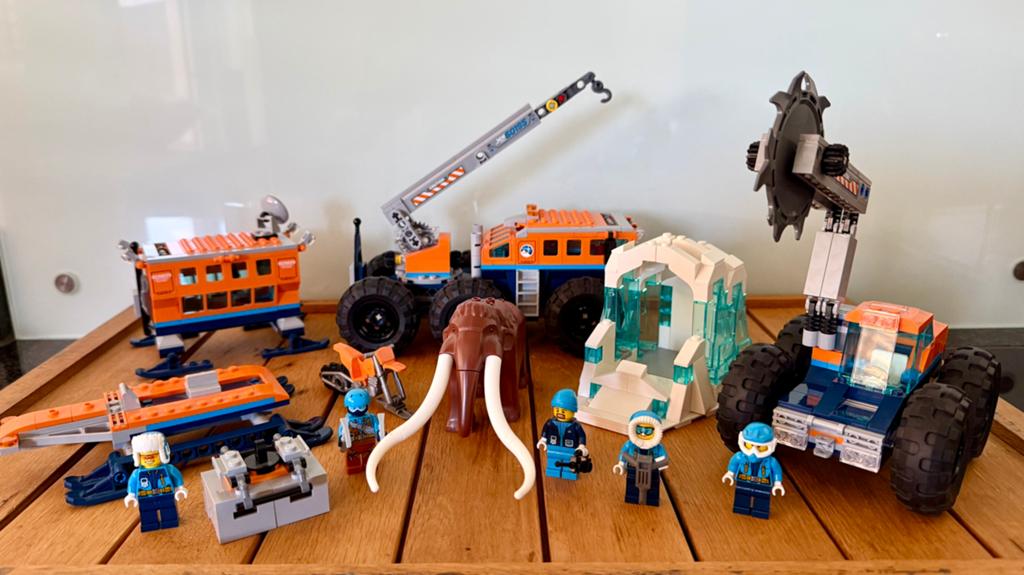 Lego City 60195 Arctic Mobile Exploration Base, City, Lego, Ophalen of Verzenden, Complete set