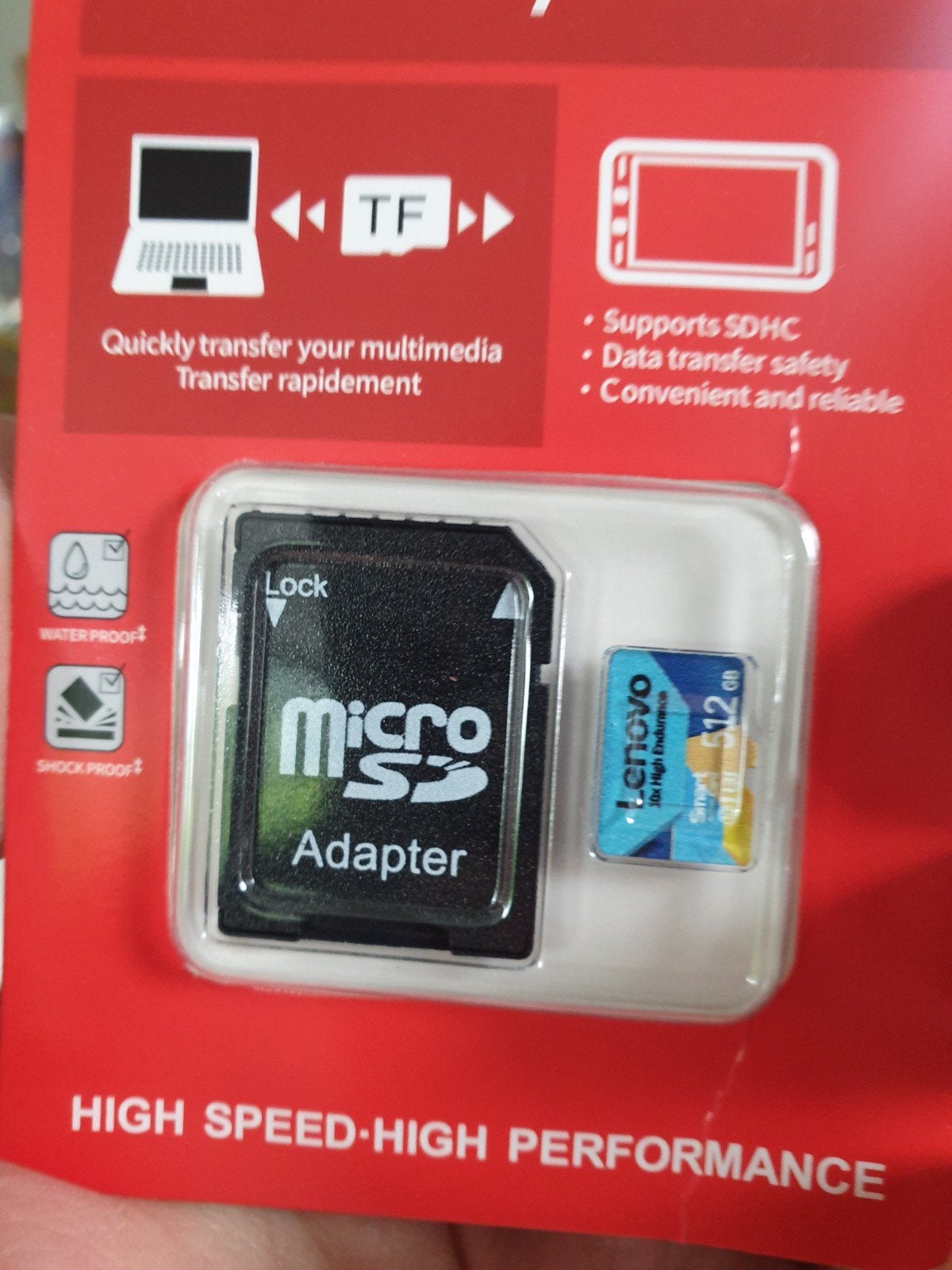 Sd kaart 512gb, Ophalen of Verzenden, Nieuw, SD, 32 GB