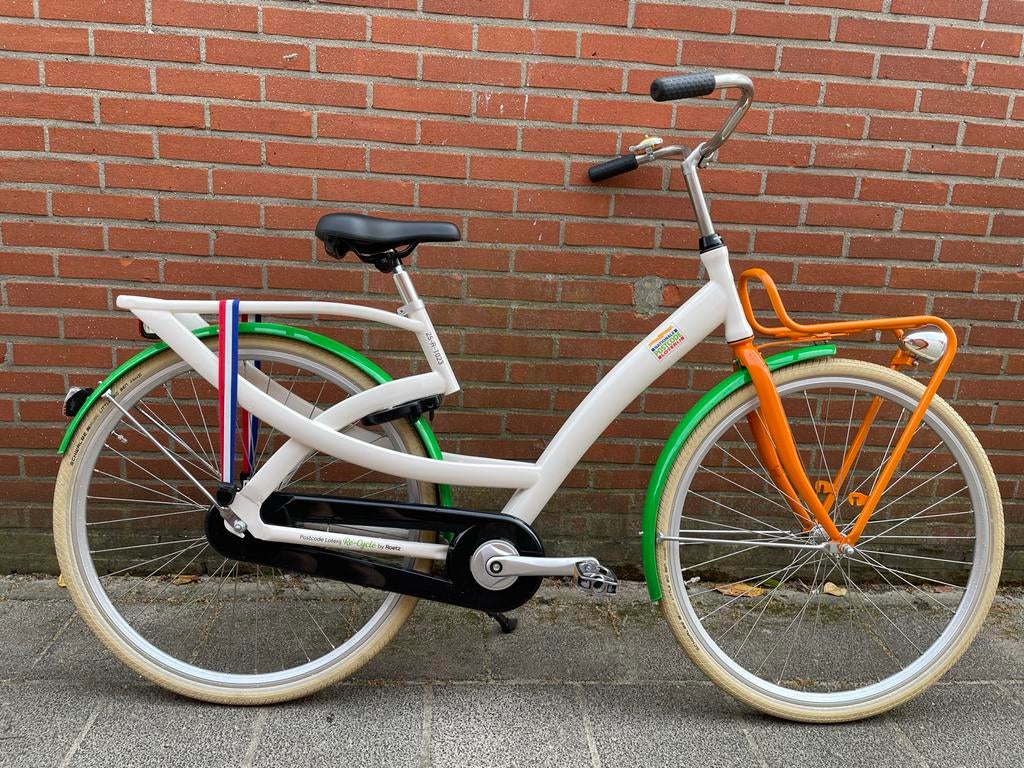 Nieuwe Roetz transportfiets - Postcodeloterij editie, Terugtraprem, (Extra) lage instap, Nieuw, 50 tot 53 cm