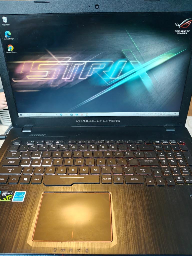 Asus Gaming Laptop NVIDIA GeForce GTX 1050, Computers en Software, Windows Laptops, Gebruikt, 15 inch, SSD, 2 tot 3 Ghz, 8 GB