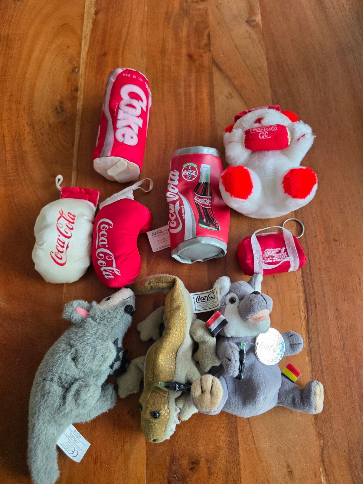 Coca-Cola Knuffels - Complete Set, Ophalen of Verzenden, Gebruikt