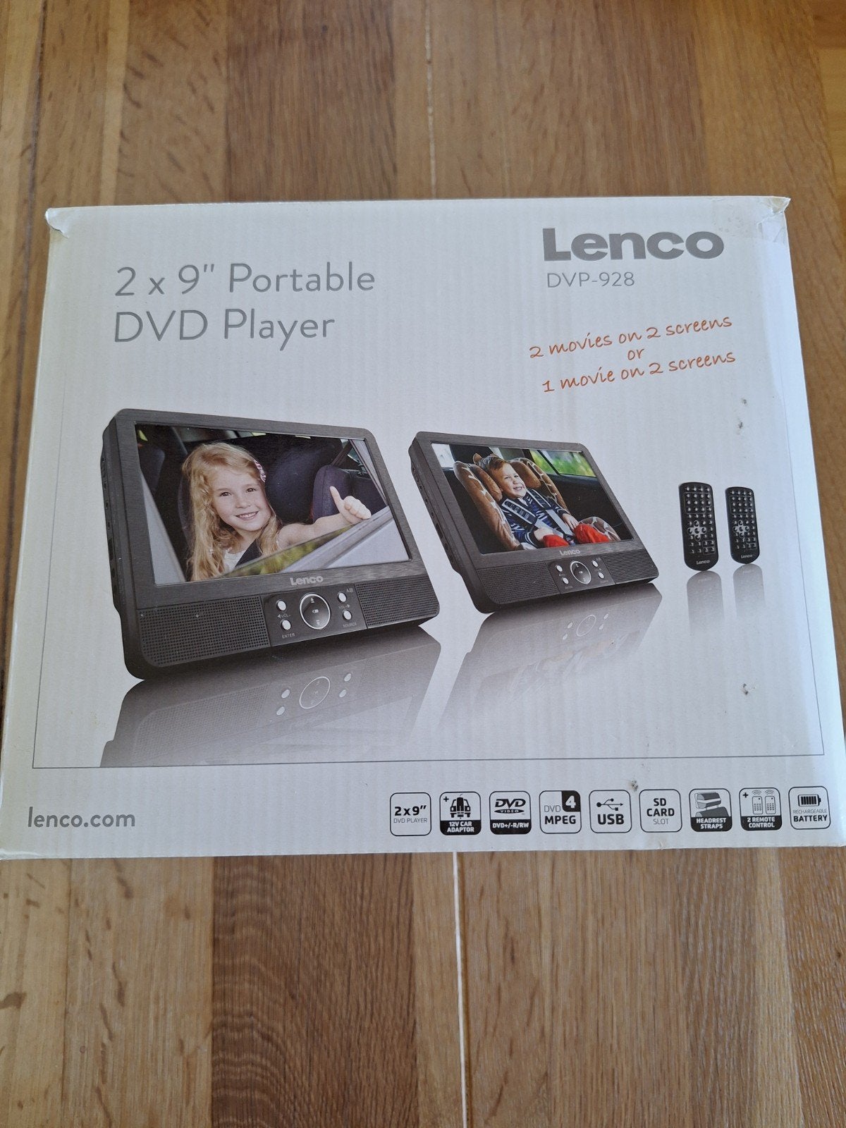 portable DVD player (Lenco DVP-928) 2 schermen, Ophalen, Overige merken