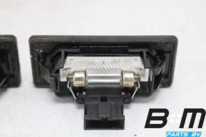 Set kentekenplaat verlichting Audi A1 8X 8T0943021, Gebruikt