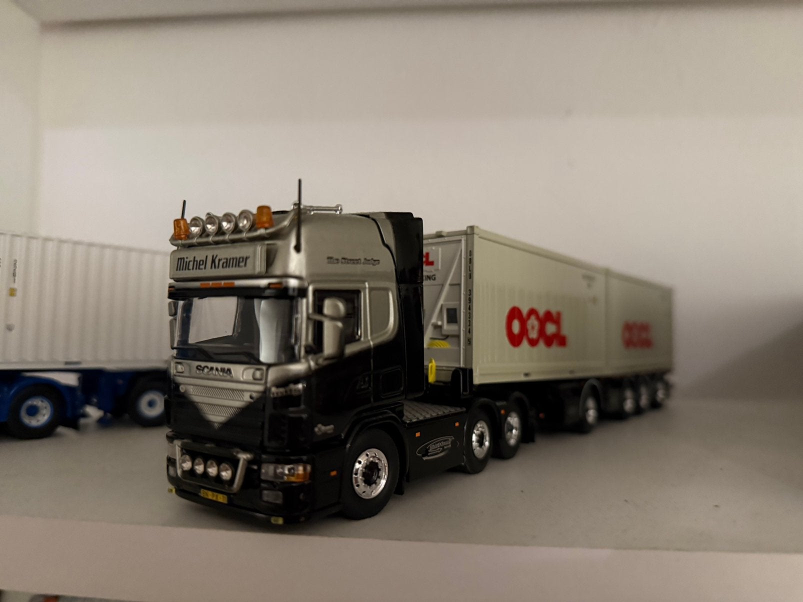 Michel kramer tekno scania 4 serie, Ophalen of Verzenden, Zo goed als nieuw, Bus of Vrachtwagen, Tekno