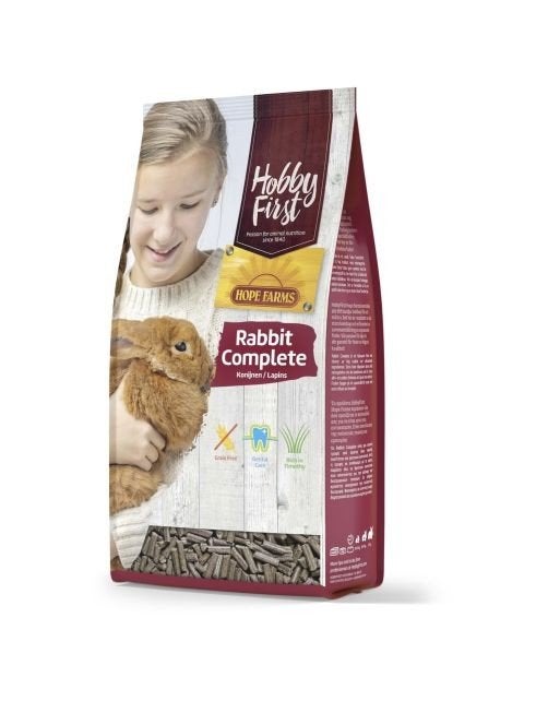 rabbit complete hobby firts 3 kilo, Dieren en Toebehoren, Dierenvoeding, Ophalen of Verzenden, Knaagdier of Konijn