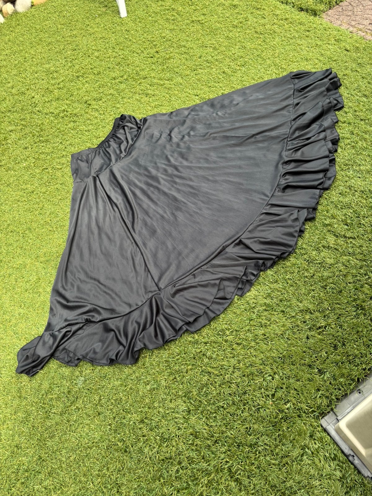 Originele Flamenco rok Zwart XL, Zwart, Maat 42/44 (L), Nieuw, Ophalen of Verzenden