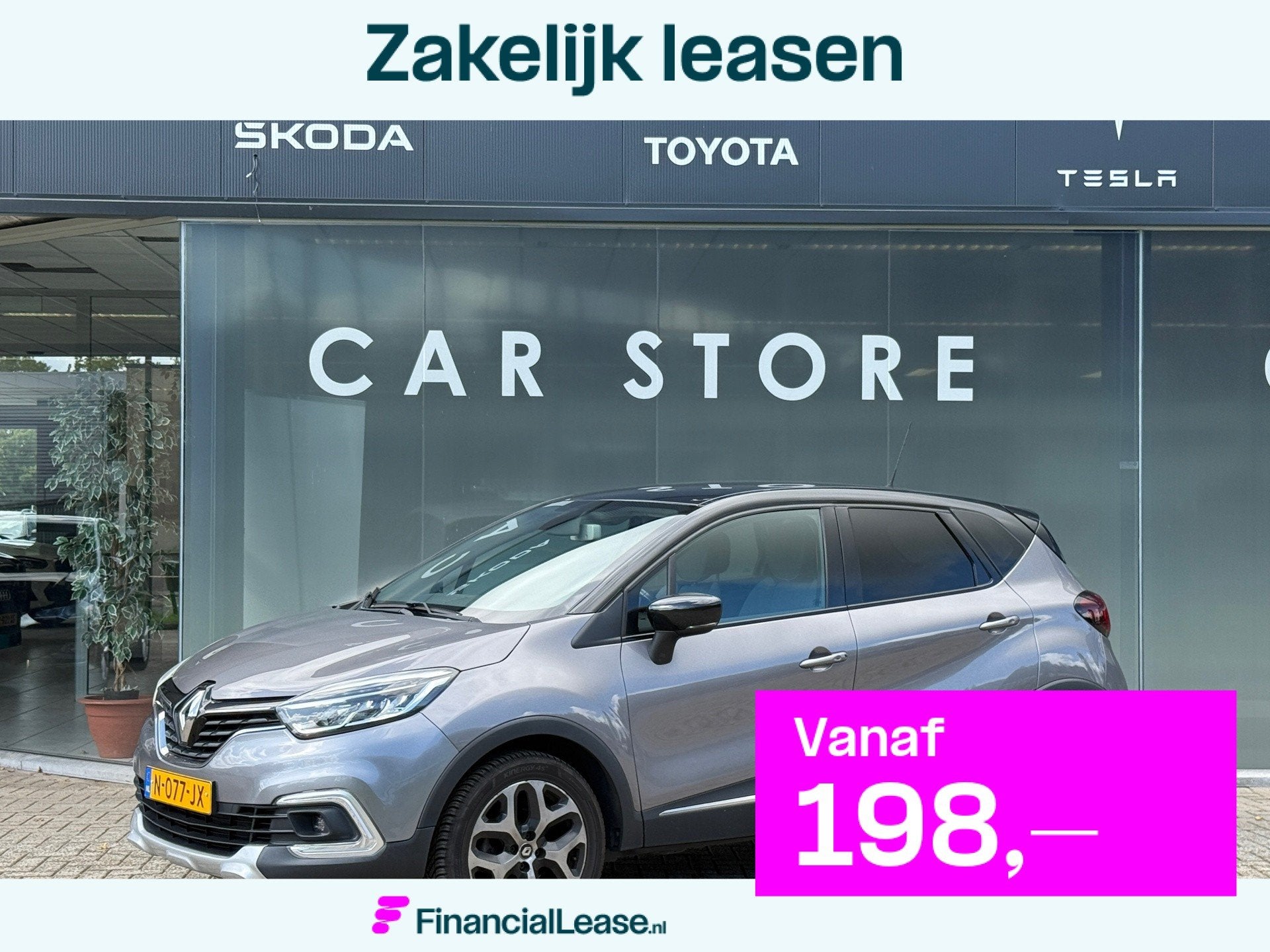 Renault Captur 1.3 150PK AUTOMAAT TCe Intens Navi|PDC|TREKHA, Dealer onderhouden, Stof, Gebruikt, 150 pk