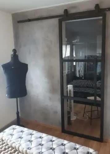 deur industriele maat staal hout schuifdeur glas industrieel, Ophalen, -, Nieuw, -