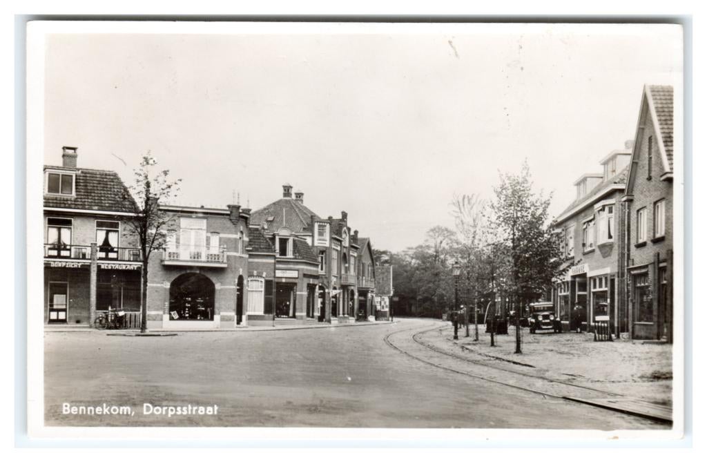 Bennekom, Dorpsstraat, Verzenden, 1940 tot 1960, Gelopen, Gelderland