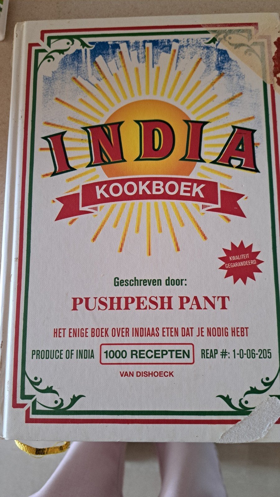India Kookboek: 1000 Recepten van Pushpesh Pant, Gelezen, Azië en Oosters, Pushpesh Pant, Tapas, Hapjes en Dim Sum