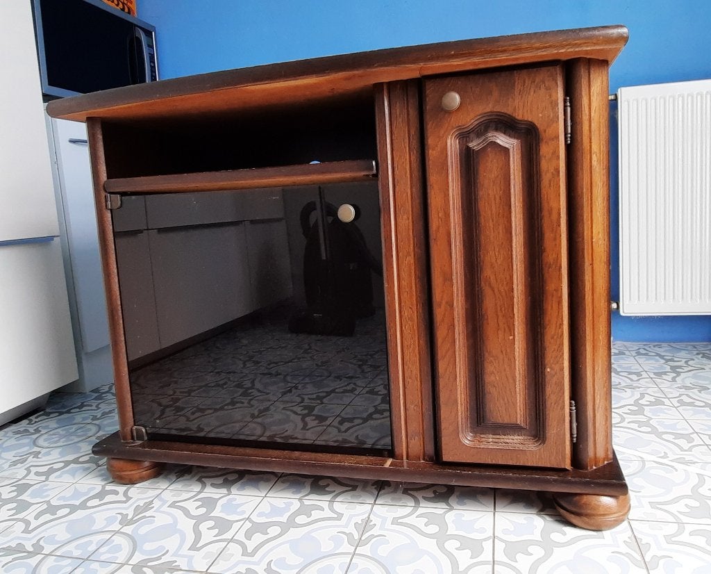 Tv meubel vintage t.e.a.b, Ophalen, Gebruikt, 50 tot 100 cm, Minder dan 100 cm