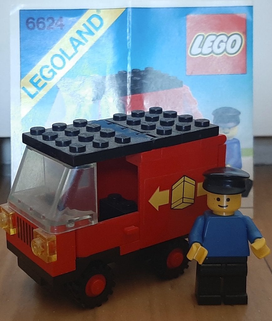 Lego 6624. Pakketdienst., Gebruikt, Lego, Compleet, Ophalen of Verzenden